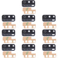 For Infinix Hot 9 Play X680, X680B, X680C 10pcs Back Camera Lens, For Infinix Hot 9 Play