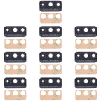 For Tecno Spark 6 Go KE5j, KE5k 10pcs Back Camera Lens, For Tecno Spark 6 Go