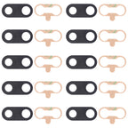 For Infinix Note 5 X604, X604B 10pcs Back Camera Lens, For Infinix Note 5