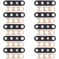 For Infinix Smart3 Plus X627V, X267 10pcs Back Camera Lens, For Infinix Smart3 Plus