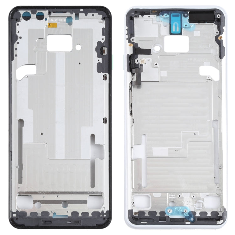 For Google Pixel 7 Front Housing LCD Frame Bezel Plate, For Google Pixel 3 (Pink), For Google Pixel 3 White, For Google Pixel 3