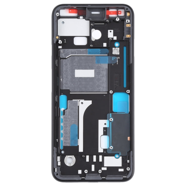 For Google Pixel 7 Front Housing LCD Frame Bezel Plate, For Google Pixel 4