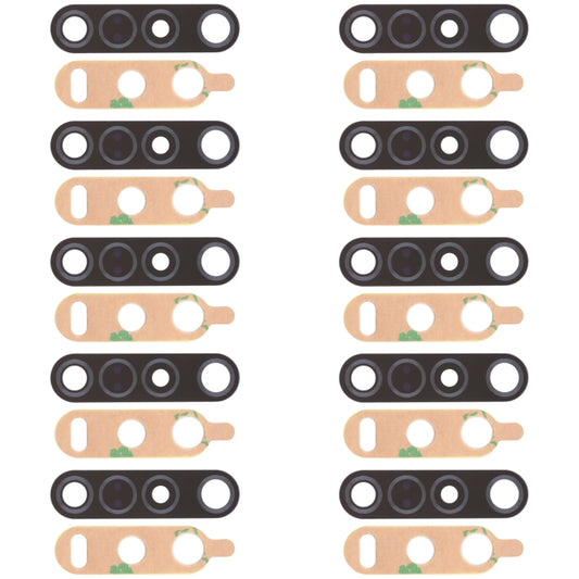 10 PCS Back Camera Lens for Motorola Moto G8 Plus, For Motorola Moto G8 Plus