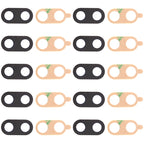 10 PCS Back Camera Lens for Motorola One Hyper, For Motorola One Hyper