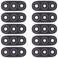 10 PCS Back Camera Lens for Motorola Moto E20 XT2155 XT2155-1, For Motorola Moto E20