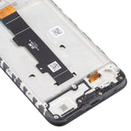 LCD Screen and Digitizer Full Assembly with Frame for Motorola Moto G30 XT2129-1 XT2129-2, For Motorola Moto G30