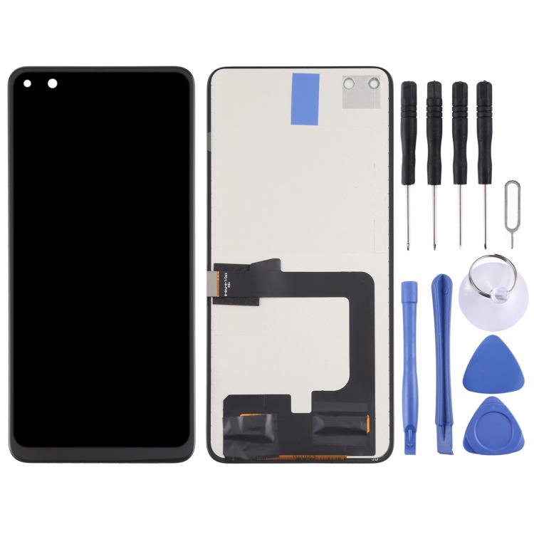 TFT Material LCD Screen and Digitizer Full Assembly (Not Supporting Fingerprint Identification) for Huawei P40, For Huawei P40 (TFT)