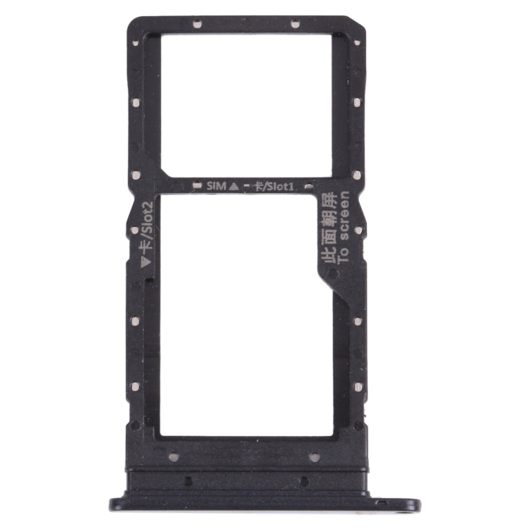 SIM Card Tray + SIM Card Tray / Micro SD Card Tray for Honor play 5T, For Honor play 5T