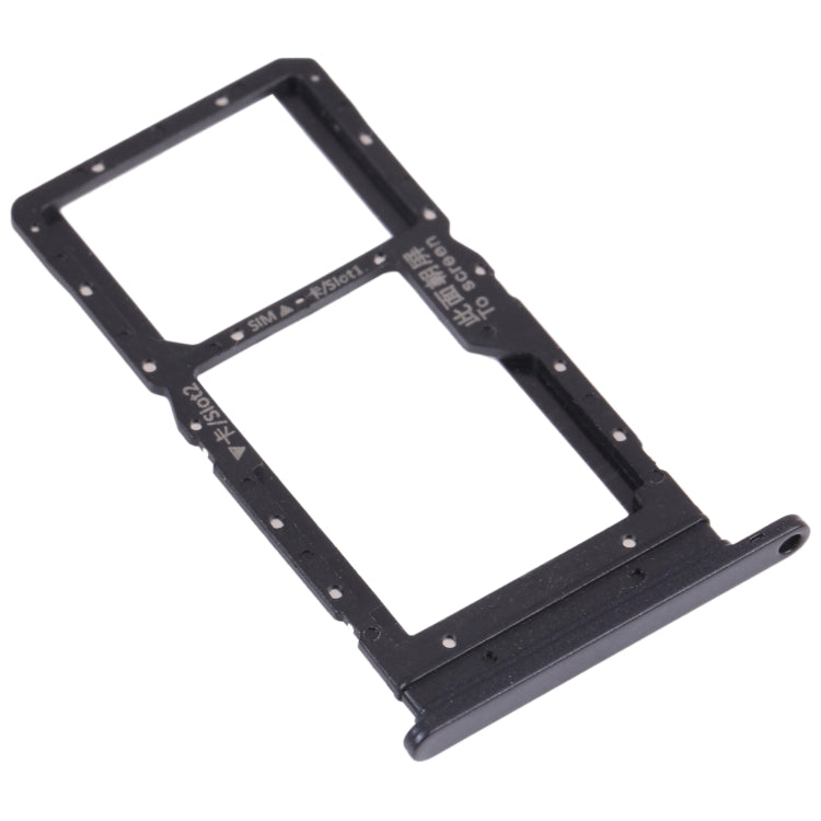 SIM Card Tray + SIM Card Tray / Micro SD Card Tray for Honor play 5T, For Honor play 5T