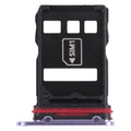 SIM Card Tray + NM Card Tray for Huawei Mate 30E Pro 5G, For Huawei Mate 30E Pro 5G, For Huawei Mate 30E Pro 5G(Dark Purple)