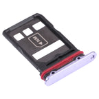 SIM Card Tray + NM Card Tray for Huawei Mate 30E Pro 5G, For Huawei Mate 30E Pro 5G, For Huawei Mate 30E Pro 5G(Dark Purple)