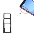 SIM Card Tray + SIM Card Tray + Micro SD Card Tray for Huawei Y6 Prime (2018), For Huawei Y6 Prime (2018)