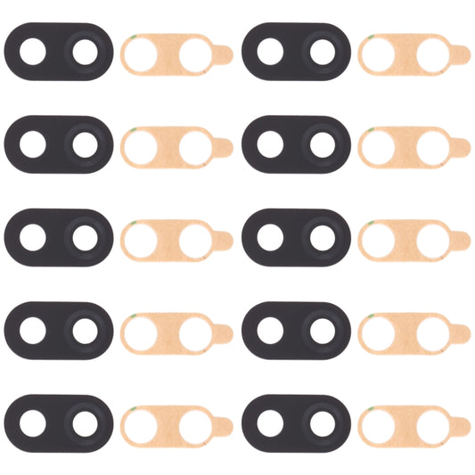 10 PCS Back Camera Lens for LG K40 / LG K12 / LG K12 Plus / LG X4 (2019) LMX420, LMX420EMW, LM-X420, For LG K40 / LG K12