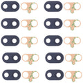 10 PCS Back Camera Lens for LG Stylo 5 LM-Q720, For LG Stylo 5