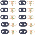 10 PCS Back Camera Lens for LG Stylo 5 LM-Q720, For LG Stylo 5