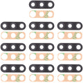 10 PCS Back Camera Lens for LG K50S LMX540HM, LM-X540, LM-X540BMW, LMX540BMW, For LG K50S
