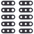 10 PCS Back Camera Lens for LG K22 LMK200Z, LMK200E, LMK200B, LM-K200, For LG K22