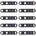 10 PCS Back Camera Lens for LG V60 ThinQ 5G / V60 ThinQ 5G UW, For LG V60 ThinQ 5G