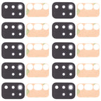 10 PCS Back Camera Lens for LG K42 / K52 (Brazil) LMK420 LMK420H LMK420E LMK420Y, For LG K42 / K52 (Brazil)