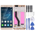 OLED Material LCD Screen and Digitizer Full Assembly with Frame for Huawei P9 Plus, For Huawei P9 Plus(OLED)