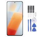 Original Super AMOLED Material LCD Screen and Digitizer Full Assembly for Vivo iQOO 8, For Vivo iQOO 8 (Original)