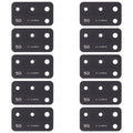 For OPPO A55 5G PEMM00, PEMM20, PEMT00, PEMT20 10pcs Back Camera Lens, For OPPO A55 5G