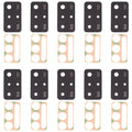 For OPPO A93s 5G PFGM00 10pcs Back Camera Lens, For OPPO A93s 5G