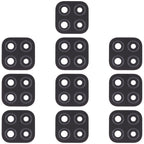 10 PCS Back Camera Lens for Xiaomi Redmi 9C / Redmi 9 (India) / Redmi 9C NFC / Poco C3, For Xiaomi Redmi 9C / Redmi 9 (India) / Redmi 9C NFC / Poco C3