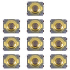 10 PCS 2.8 x 2.4MM Switch Button Micro SMD For Huawei / Coolpad / Honor, 2.8 x 2.4MM