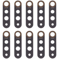 For OPPO Realme X2 Pro 10pcs Back Camera Lens, For OPPO Realme X2 Pro