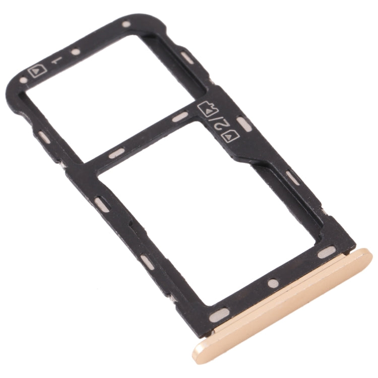 SIM Card Tray + Micro SD Card Tray for ZTE Blade V9, For ZTE Blade V9