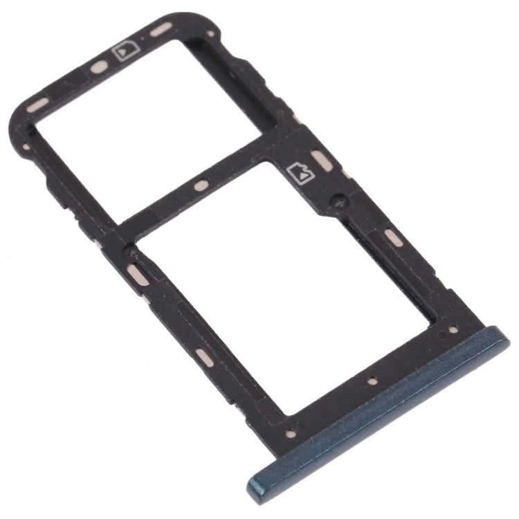 SIM Card Tray + SIM Card Tray / Micro SD Card Tray for ZTE Blade V10 Vita, For ZTE Blade V10 Vita(Dark Green), For ZTE Blade V10 Vita