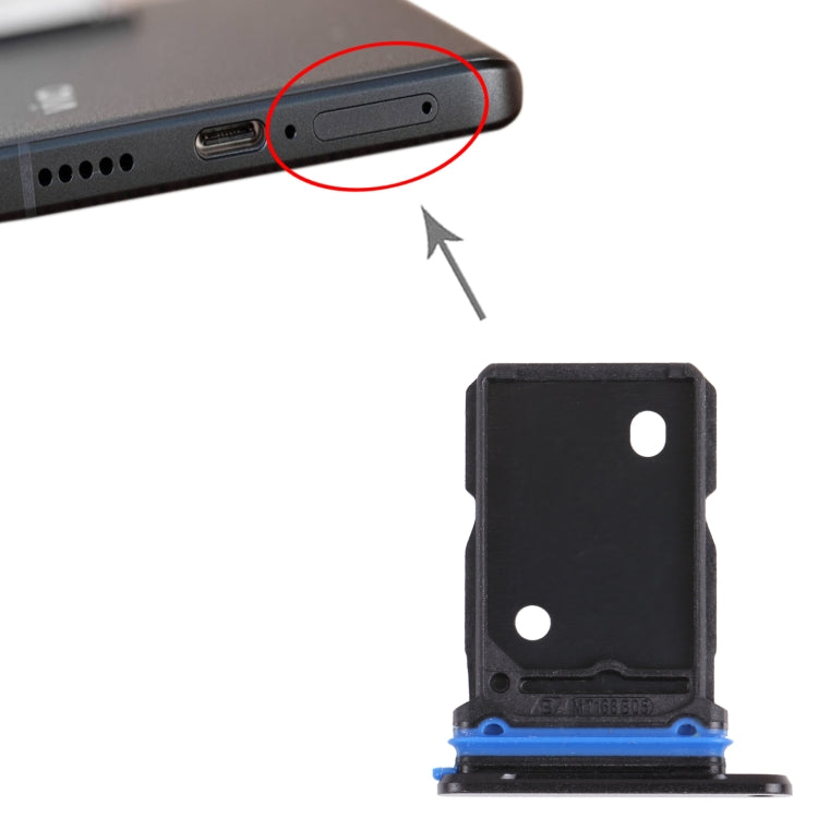 For vivo X70 Pro V2134A V2105 SIM Card Tray + SIM Card Tray, For vivo X70 Pro