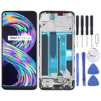 Original LCD Screen and Digitizer Full Assembly with Frame for OPPO Realme 8 4G, For OPPO Realme 8 4G(Original)