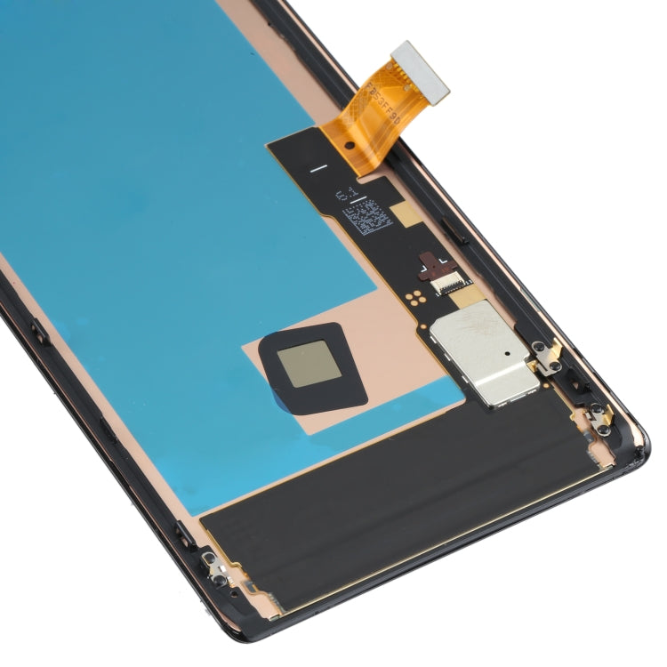 AMOLED Material LCD Screen and Digitizer Full Assembly with Frame for Google Pixel 6 Pro