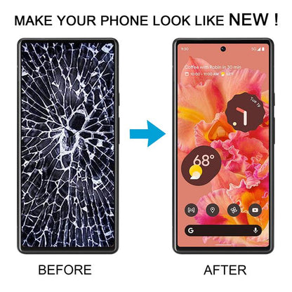 AMOLED Material LCD Screen and Digitizer Full Assembly with Frame for Google Pixel 6, For Google Pixel 6 (Original)