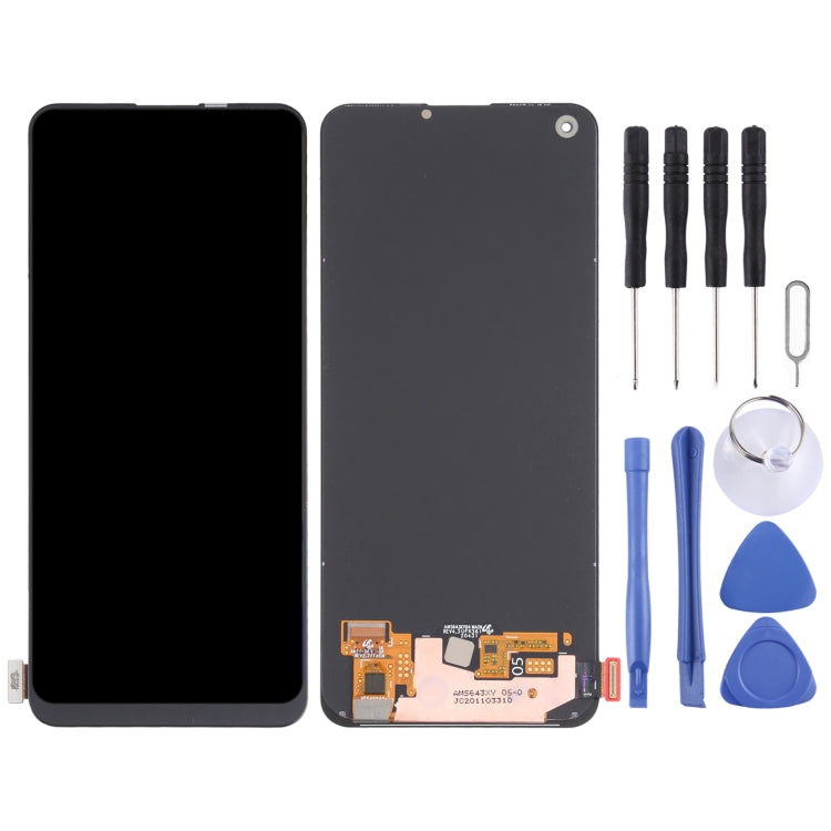 Original Super AMOLED Material LCD Screen and Digitizer Full Assembly for OPPO Realme 8, For Realme 8（Original）