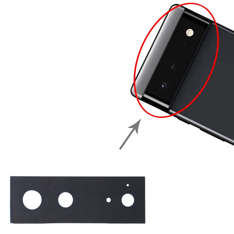 Back Camera Lens for Google Pixel 6, For Google Pixel 6(Original)
