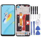 LCD Screen and Digitizer Full Assembly with Frame for OPPO A54 4G/A55 4G CPH2325 CPH2239, For OPPO A54 4G/A55 4G