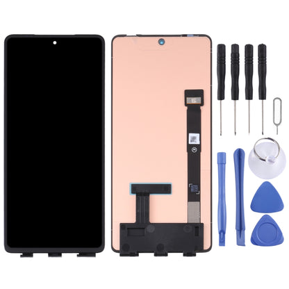 Original OLED Material  LCD Screen and Digitizer Full Assembly For Motorola Edge X30, For Motorola Edge X30(Original)