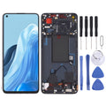 Original LCD Screen and Digitizer Full Assembly with Frame For OPPO Reno7 5G China PFJM10, For OPPO Reno7 5G China