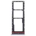For Tecno Spark 7 KF6 SIM Card Tray + SIM Card Tray + Micro SD Card Tray, For Tecno Spark 7