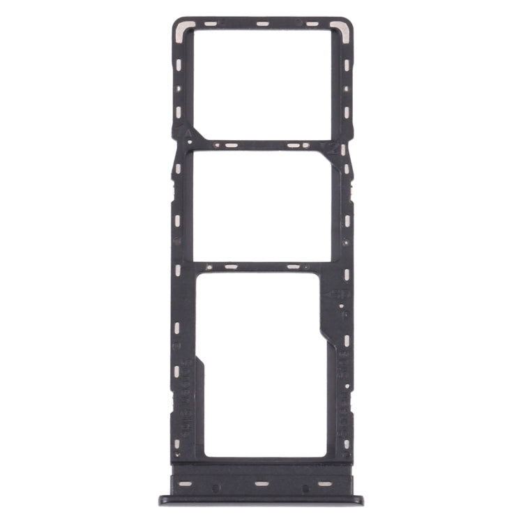 For Tecno Spark 7P KF7J SIM Card Tray + SIM Card Tray + Micro SD Card Tray, For Tecno Spark 7P