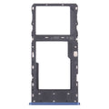 SIM Card Tray + Micro SD Card Tray for TCL Plex T780H, For TCL 10L/10 Lite(Blue)