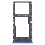 SIM Card Tray + Micro SD Card Tray for TCL Plex T780H, For TCL 10L/10 Lite(Blue)