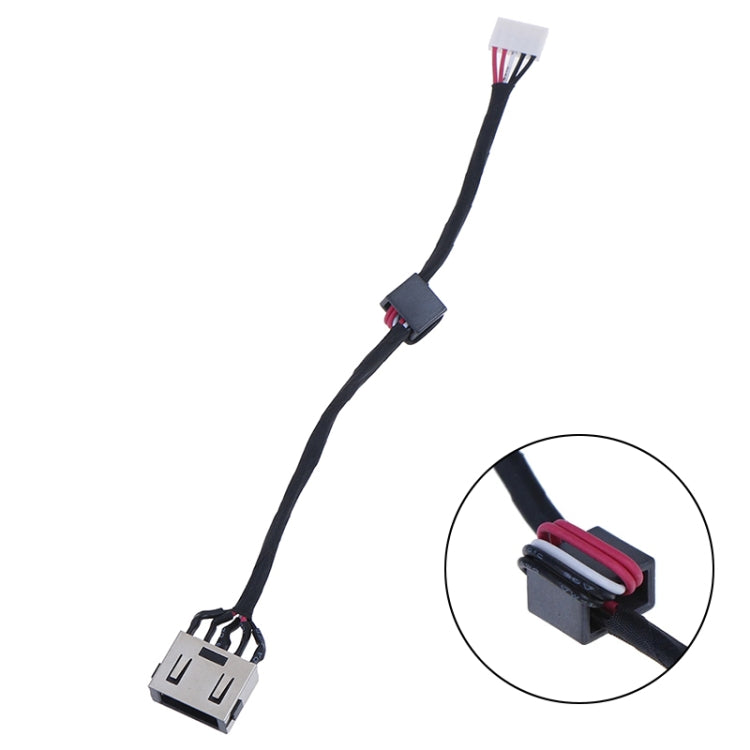 DC Power Jack Connector Flex Cable for Lenovo G50-70 G50-80 G50-85 G50-90 DC30100LE00 35013379, For Lenovo G50-70 G50-80 G50-85 G50-90
