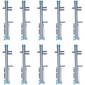 10 PCS Original Front Housing Adhesive for Sony Xperia 5 III, For Sony Xperia 5 III