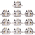 For Alcatel A3 Plus 5011A 10pcs Charging Port Connector, For Alcatel A3 Plus