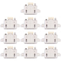 For Alcatel Pop 4 OT5051 10pcs Charging Port Connector, For Alcatel Pop 4