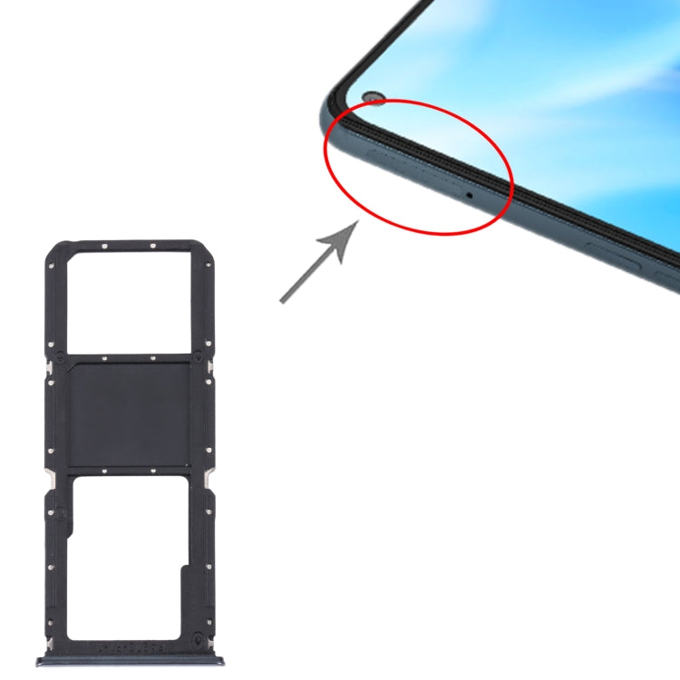 For OnePlus Nord N200 5G DE2118 / DE2117 SIM Card Tray + Micro SD Card Tray, For OnePlus Nord N200 5G Single SIM